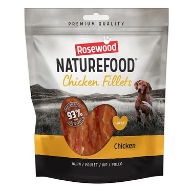 Rosewood NatureFood Chicken Fillet Dog Treats Value Pack 320g - 320g